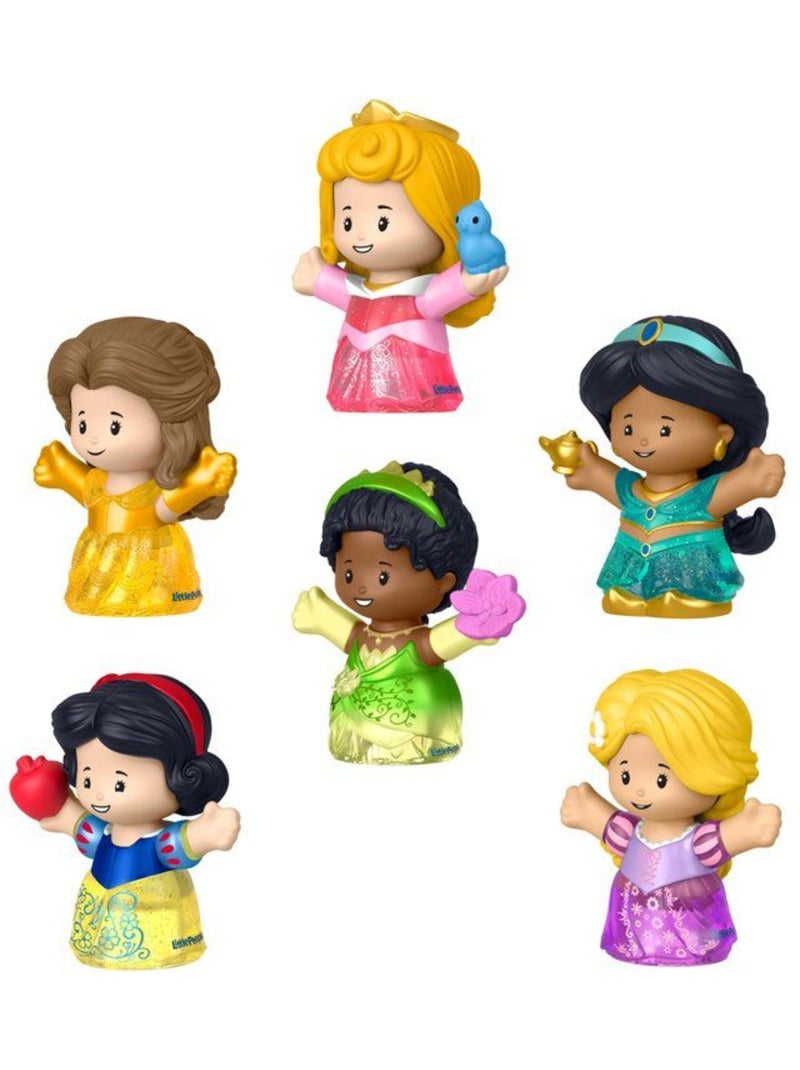 Lot de 6 figurines - Princesses Disney - Fisher Price, Disney Princesses Jaune - Kiabi
