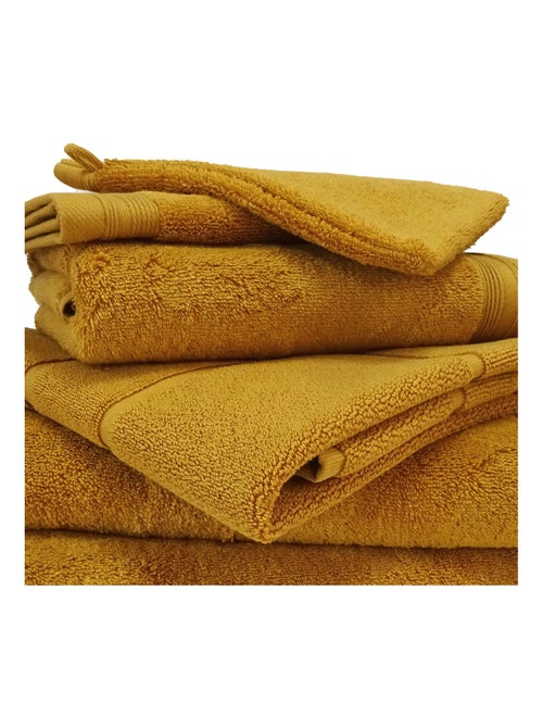 Lot de 6 gants de toilette en éponge - Kiabi