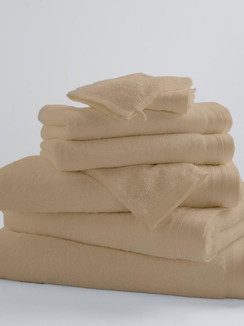 Lot de 6 Gants De Toilette Unis et Colorés - Kiabi