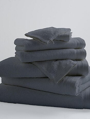 Lot de 6 Gants De Toilette Unis et Colorés