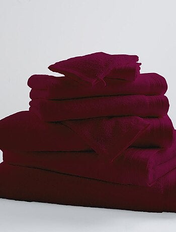 Lot de 6 Gants De Toilette Unis et Colorés