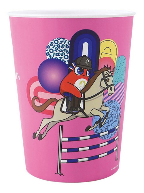 Lot de 6 Gobelets Mascotte Jeux Olympiques 2024 - 400 ml - Kiabi
