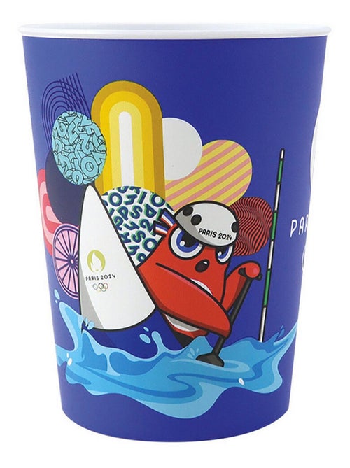 Lot de 6 Gobelets Mascotte Jeux Olympiques 2024 - 400 ml - Kiabi