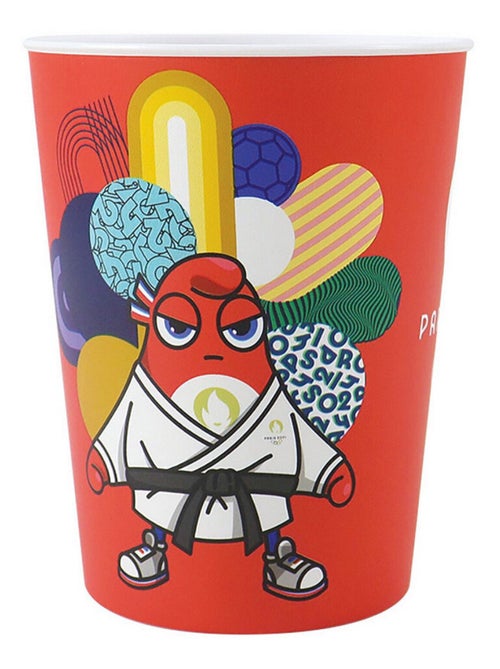 Lot de 6 Gobelets Mascotte Jeux Olympiques 2024 - 400 ml - Kiabi