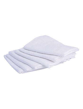 Lot de 6 langes carré