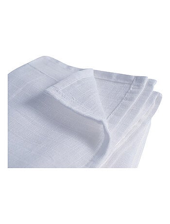 Lot de 6 langes carré