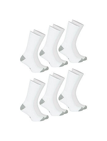 Lot de 6 mi-chaussettes homme Ecopack Sport Athena