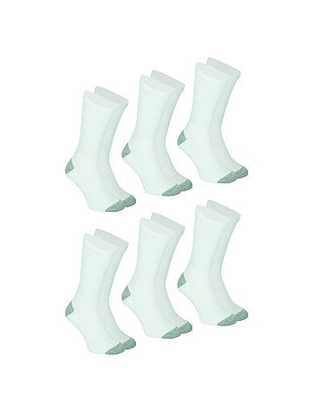 Lot de 6 mi-chaussettes homme Ecopack Sport Athena