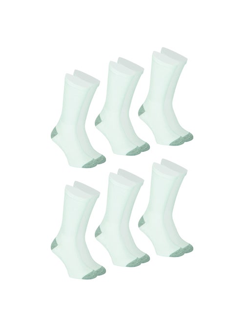 Lot de 6 mi-chaussettes homme Ecopack Sport Athena - Kiabi