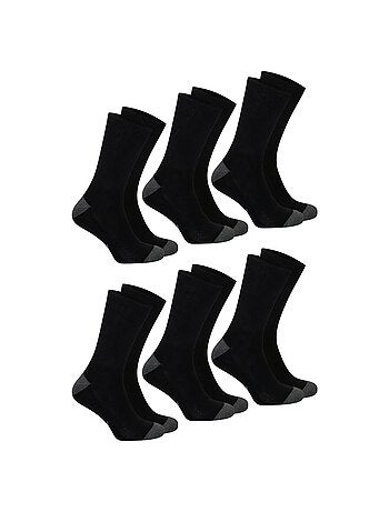Lot de 6 mi-chaussettes homme Ecopack Sport Athena