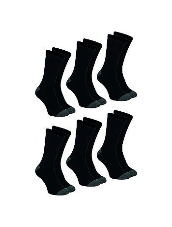 Lot de 6 mi-chaussettes homme Ecopack Sport Athena