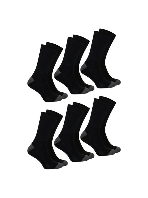 Lot de 6 mi-chaussettes homme Ecopack Sport Athena - Kiabi