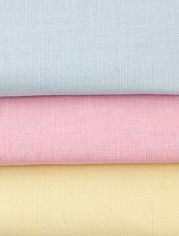 Lot de 6 mouchoirs en tissus imprimés AMBRE