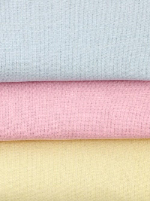 Lot de 6 mouchoirs en tissus imprimés AMBRE - Kiabi