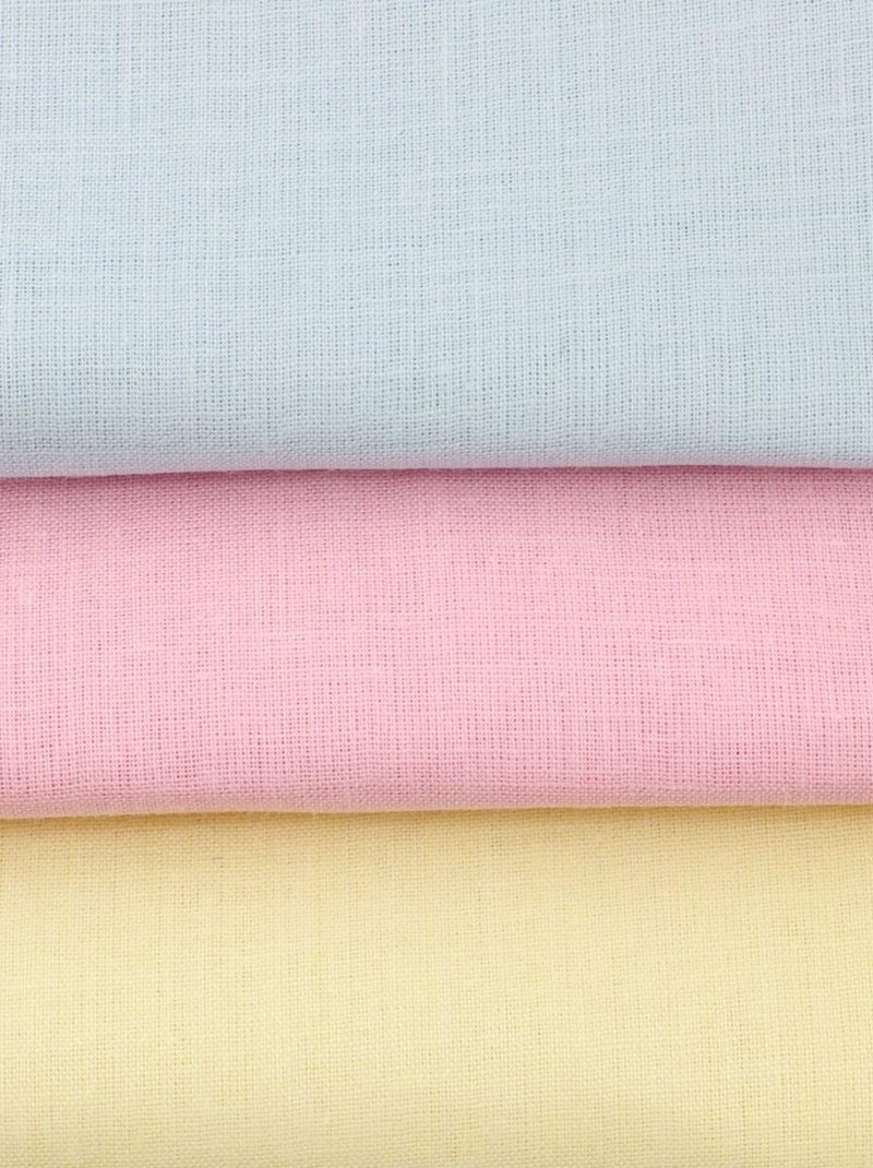 Lot de 6 mouchoirs en tissus imprimés AMBRE Multicolore - Kiabi