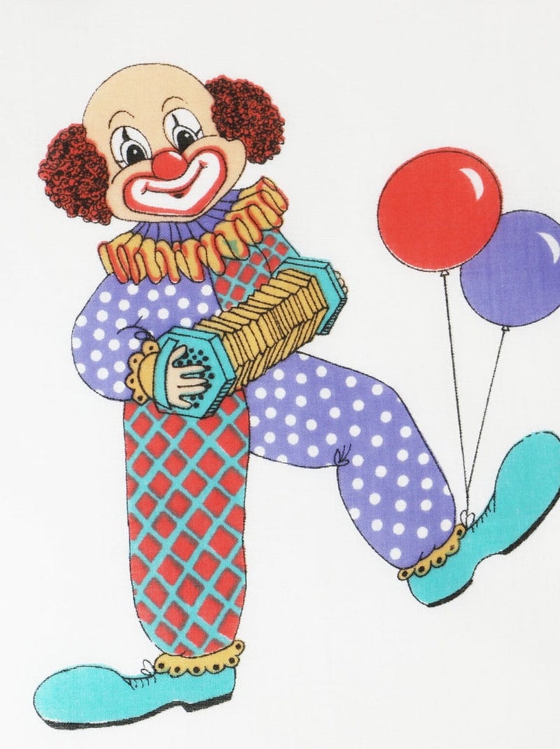 Lot de 6 mouchoirs enfant en tissus coton POPPIES Multicolore - Kiabi