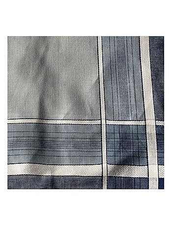 Lot de 6 mouchoirs homme BASILE 40x40 cm 100% coton