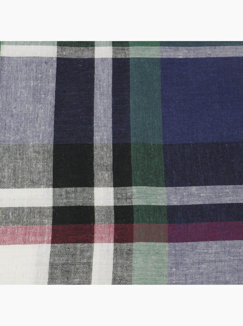 Lot de 6 mouchoirs tissu coton 57 fils JULIEN Multicolore - Kiabi