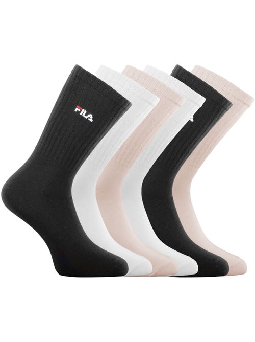 Lot de 6 paires de chaussette Tennis homme Cookies Fila - Kiabi Lot de 6 paires de chaussette Tennis homme Cookies Fila - Kiabi