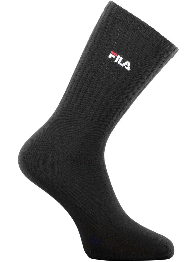 Lot de 6 paires de chaussette Tennis homme Cookies Fila Marron - Kiabi