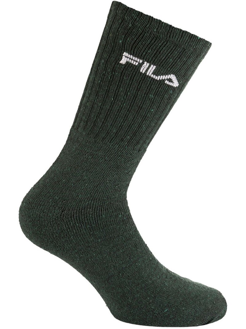 Lot de 6 paires de chaussette Tennis homme Fila Marron - Kiabi