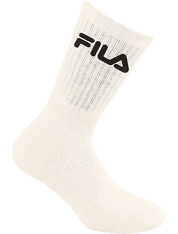 Lot de 6 paires de chaussette Tennis homme Mocha Mousse Fila