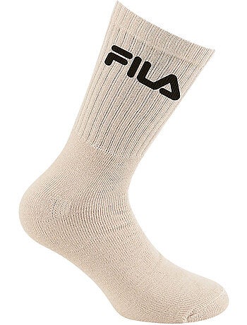 Lot de 6 paires de chaussette Tennis homme Mocha Mousse Fila