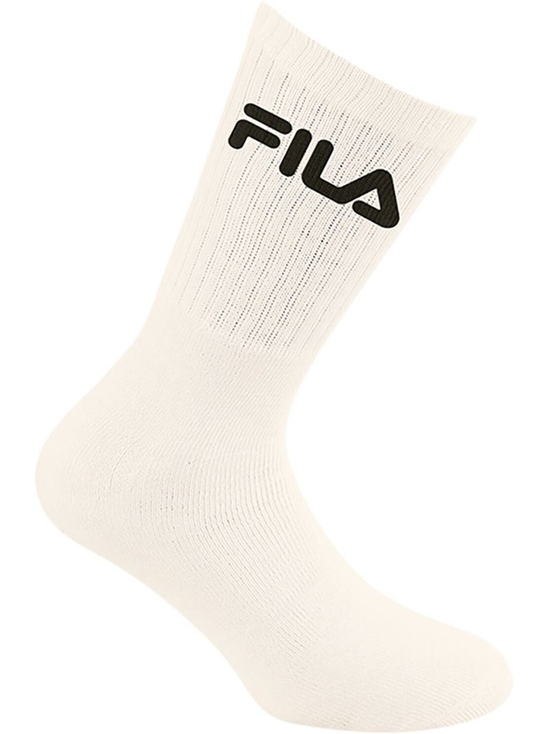 Lot de 6 paires de chaussette Tennis homme Mocha Mousse Fila Beige - Kiabi