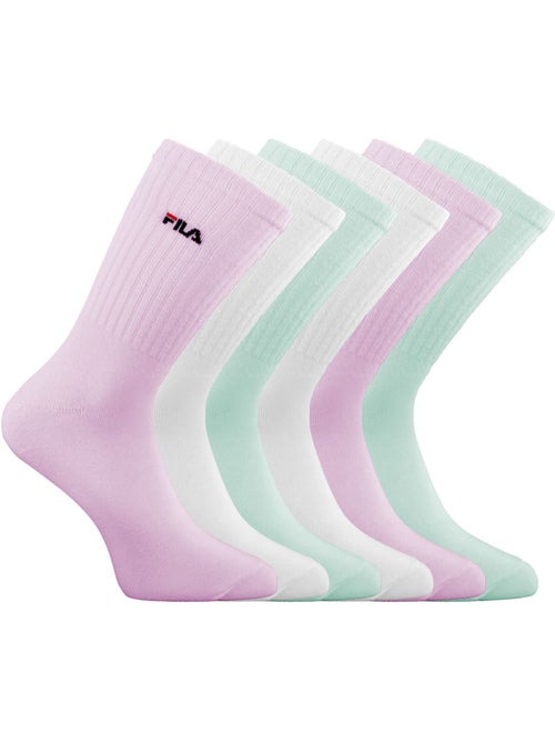 Lot de 6 paires de chaussette Tennis homme Super Bubble Fila - Kiabi Lot de 6 paires de chaussette Tennis homme Super Bubble Fila - Kiabi