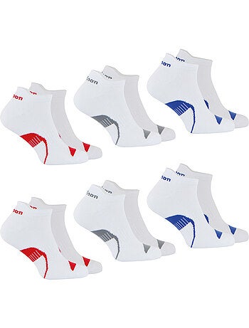 Lot de 6 paires de chaussettes basses homme Wilson