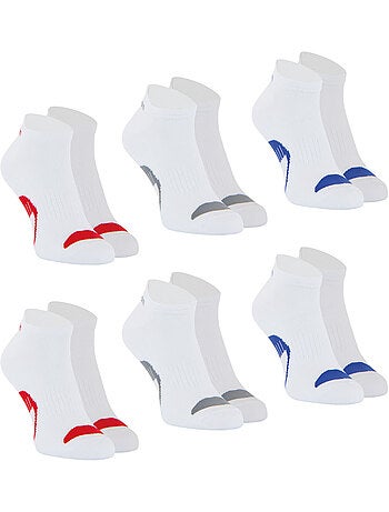 Lot de 6 paires de chaussettes basses homme Wilson