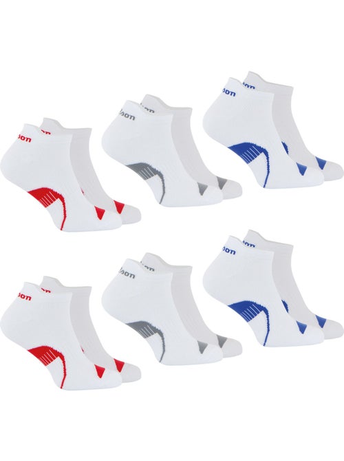 Lot de 6 paires de chaussettes basses homme Wilson - Kiabi
