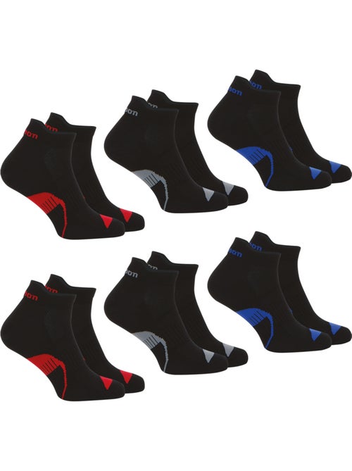 Lot de 6 paires de chaussettes basses homme wilson - Kiabi