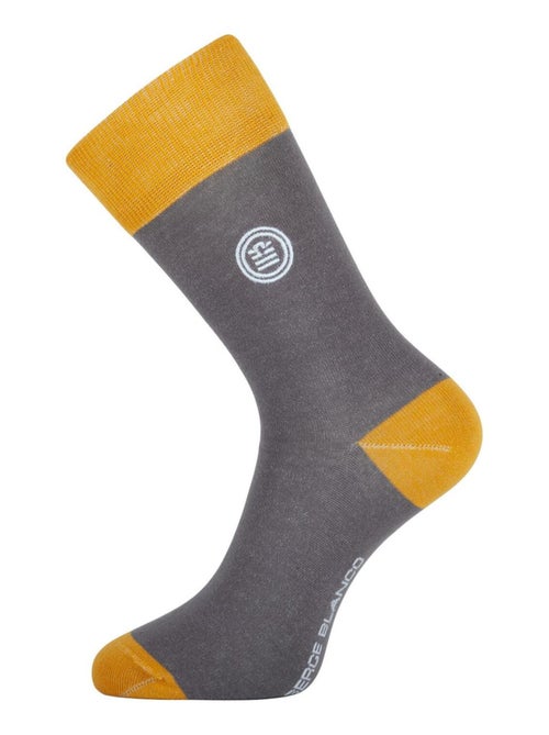 Lot de 6 paires de chaussettes de ville City Serge Blanco - Kiabi
