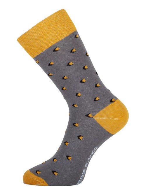 Lot de 6 paires de chaussettes de ville City Serge Blanco - Kiabi
