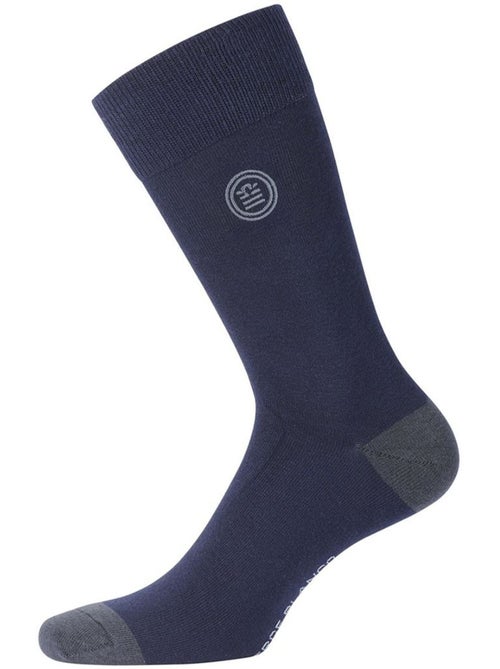 Lot de 6 paires de chaussettes de ville coton homme serge blanco - Kiabi Lot de 6 paires de chaussettes de ville coton homme serge blanco - Kiabi