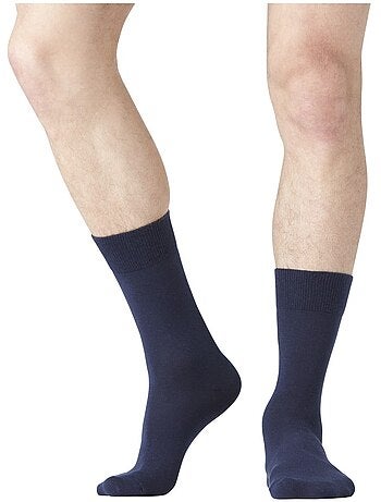 Lot de 6 Paires de Chaussettes de ville coton homme Serge Blanco