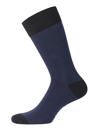 Lot de 6 Paires de Chaussettes de ville coton homme Serge Blanco