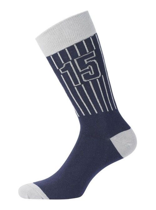 Lot de 6 Paires de Chaussettes de ville coton homme Serge Blanco - Kiabi