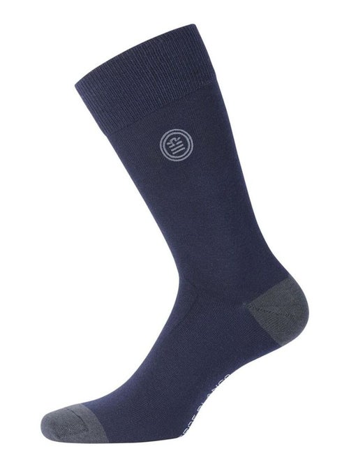 Lot de 6 Paires de Chaussettes de ville coton homme Serge Blanco - Kiabi