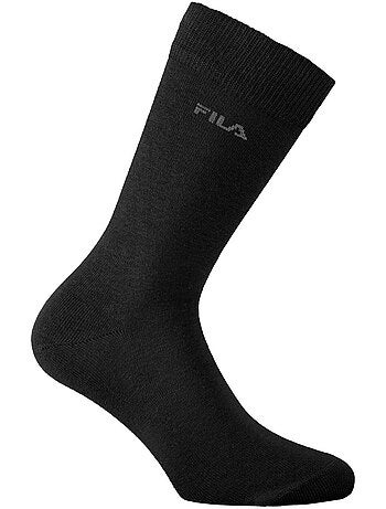 Lot de 6 paires de chaussettes de ville homme en bambou fila