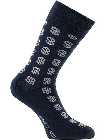 Lot de 6 paires de chaussettes de ville serge blanco serge blanco