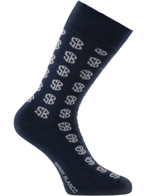 Lot de 6 paires de chaussettes de ville serge blanco serge blanco - Kiabi Lot de 6 paires de chaussettes de ville serge blanco serge blanco - Kiabi
