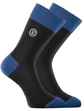 Lot de 6 paires de chaussettes de ville Town AD Serge Blanco