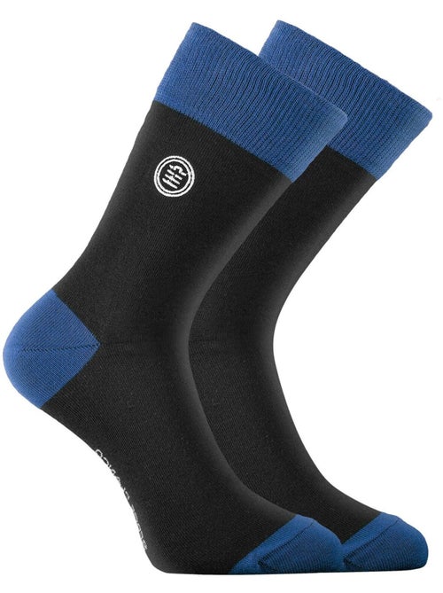 Lot de 6 paires de chaussettes de ville Town AD Serge Blanco - Kiabi