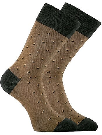 Lot de 6 paires de chaussettes de ville Town ED Serge Blanco