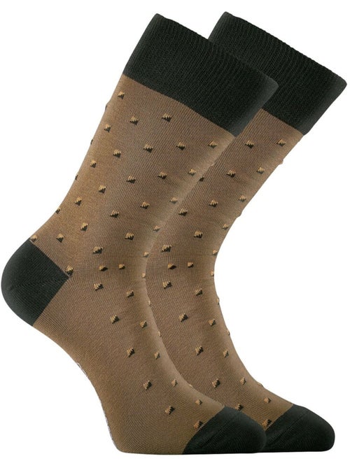 Lot de 6 paires de chaussettes de ville Town ED Serge Blanco - Kiabi