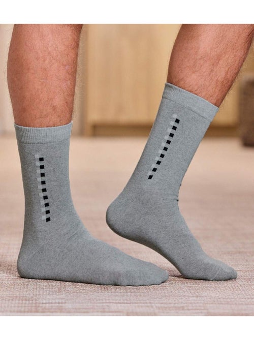 Lot de 6 paires de chaussettes fantaisie  - atlas for men - Kiabi
