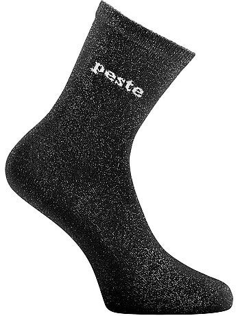 Lot de 6 paires de chaussettes femme à paillettes osé peste twinday