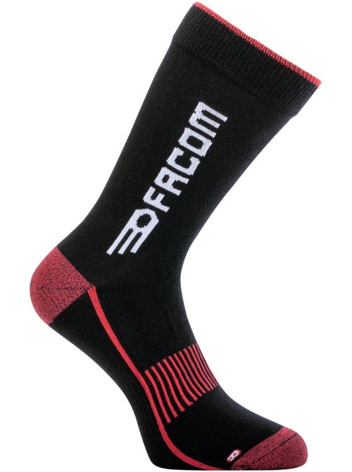 Lot de 6 paires de chaussettes hautes de travail breath facom - Kiabi Lot de 6 paires de chaussettes hautes de travail breath facom - Kiabi